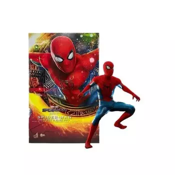 Фигурка Hot Toys Spider-Man: No Way Home - Spider-Man (New Red and Blue Suit) 1:6, 28,5 см