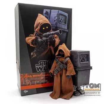 Фигурка Hot Toys Star Wars, Episode IV A New Hope Jawa & EG-6 Power Droid MMS554, 21 см