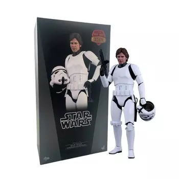 Фигурка Hot Toys Star Wars: Episode IV A New Hope, Han Solo (Stormtrooper Disguise Version) MMS418, 30 см