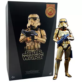 Фигурка Hot Toys Star Wars Stormtrooper Gold Chrome Version MMS364, 30 см