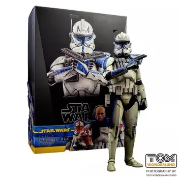 Фигурка Hot Toys Star Wars, The Clone Wars Captain Rex TMS018, 30 см