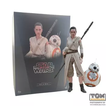 Фигурка Hot Toys Star Wars: The Force Awaken Rey and BB-8, 28 см