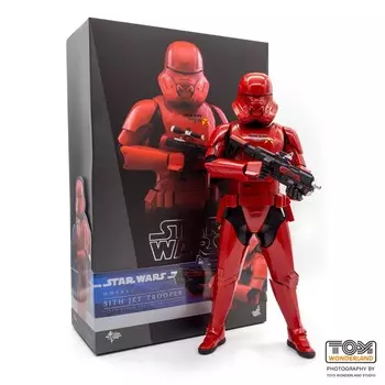 Фигурка Hot Toys Star Wars: The Rise of Skywalker - Sith Jet Trooper, 31 см