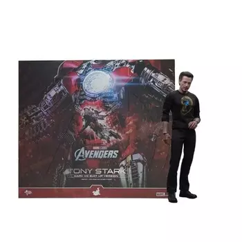 Фигурка Hot Toys The Avengers, Tony Stark (Mark VII Suit Up Version) 1:6 Scale (Regular Edition) MMS718, 31 см