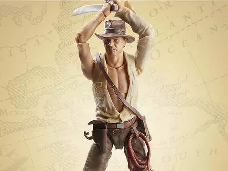 Фигурка Indiana Jones Adventure Series Indiana Jones (Temple of Doom) (Skull Idol BAA) Hasbro