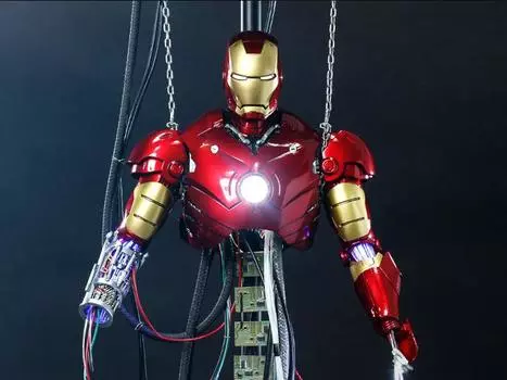Фигурка Iron Man DS003 Mark III (Construction Version) 1/6th Scale Collectible (Reissue) Hot Toys