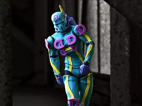 Фигурка JoJo's Bizarre Adventure: Stone Ocean Ichibansho Diver Drive (Stand's Assemble) Figure BANDAI SPIRITS