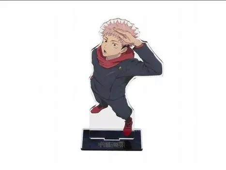 Фигурка Jujutsu Kaisen Yuji Itadori Exclusive Big Acrylic Stand Bandai Spirits