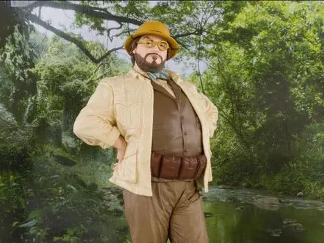 Фигурка Jumanji: The Next Level Movie Maniacs Professor Sheldon Oberon 6" Limited Edition Figure Mcfarlane Toys