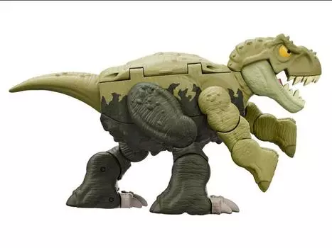 Фигурка Jurassic World Fierce Changers Double Danger Tyrannosaurus Rex (Green) MATTEL
