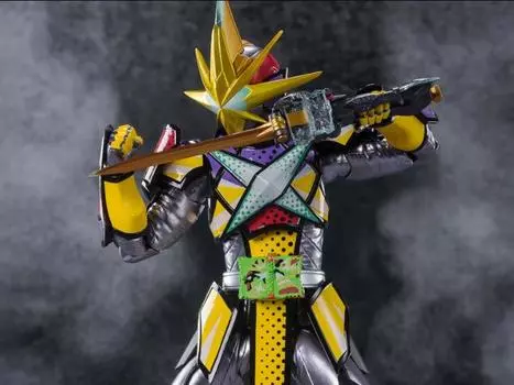 Фигурка Kamen Rider S.H.Figuarts Saikou The Golden Weapon and the Silver Weapon X Swordsman Exclusive BANDAI SPIRITS