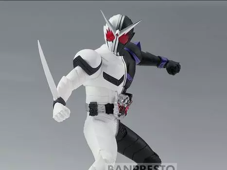 Фигурка Kamen Rider W Hero's Brave Statue Figure Kamen Rider W Fang Joker (Ver.B) Banpresto