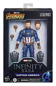 Фигурка Капитана Америки 15 см INFINITY SAGA Marvel