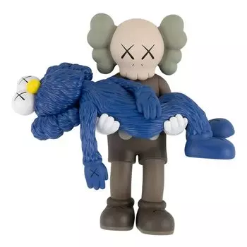 Фигурка Kaws Gone Companion and BFF, коричневый/синий