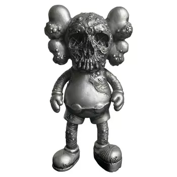 Фигурка Kaws Pushead Companion, серебристый