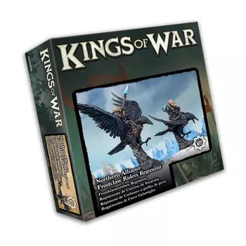 Фигурка Kings Of War Northern Alliance Frostclaw Raven Regiment