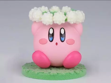 Фигурка Kirby Fluffy Puffy Mine Play in the Flowers Kirby (Ver.B) Banpresto