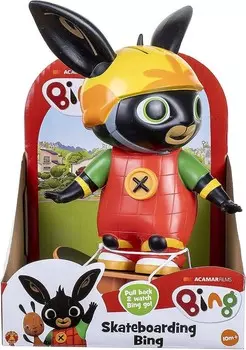 Фигурка кролика Бинга на скейтборде Golden Bear