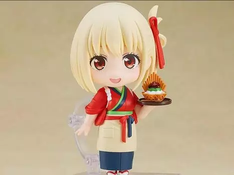Фигурка Lycoris Recoil Nendoroid No.2335 Chisato Nishikigi (Cafe LycoReco Uniform Ver.) Good Smile Company