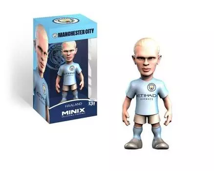 Фигурка Manchester City Haaland Minix 12 см со звездами футбола Inna marka