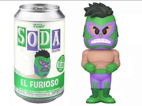 Фигурка Marvel Lucha Libre Vinyl Soda Hulk Limited Edition Figure FUNKO
