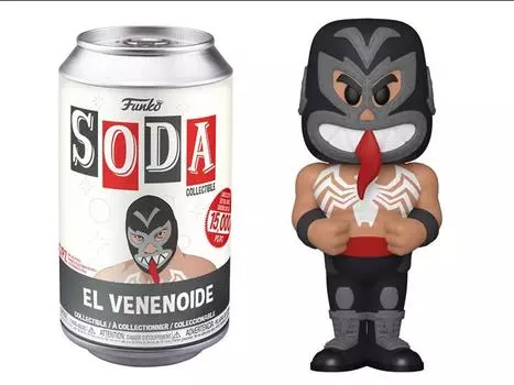 Фигурка Marvel Lucha Libre Vinyl Soda Venom Limited Edition Figure FUNKO