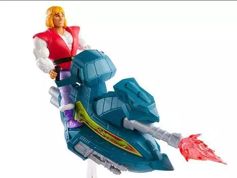Фигурка Masters of the Universe: Origins Prince Adam and Sky Sled Mattel