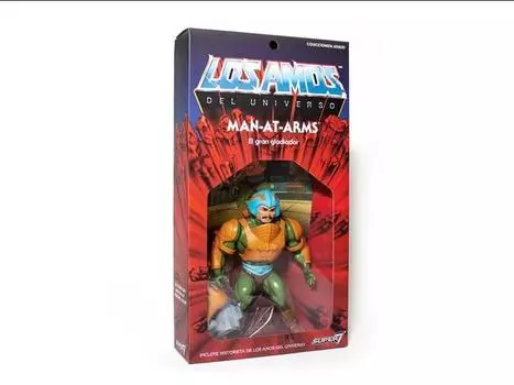 Фигурка Masters of the Universe Vintage Man-at-Arms (Los Amos) Exclusive SUPER7