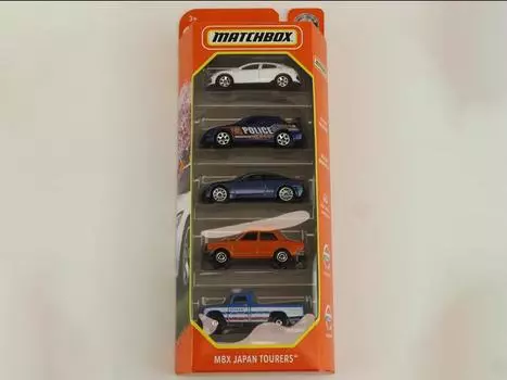 Фигурка Matchbox Japan Tourers 5-Pack Mattel