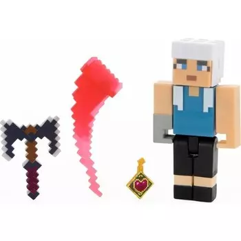 Фигурка Mattel Minecraft с аксессуарами
