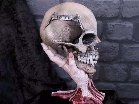Фигурка Metallica Sad But True Skull Sculpture Nemesis Now