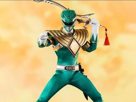 Фигурка Mighty Morphin Power Rangers FigZero Green Ranger 1/6 Scale Figure Threezero