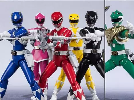Фигурка Mighty Morphin Power Rangers Shodo Super Box of 6 Figures Bandai Spirits