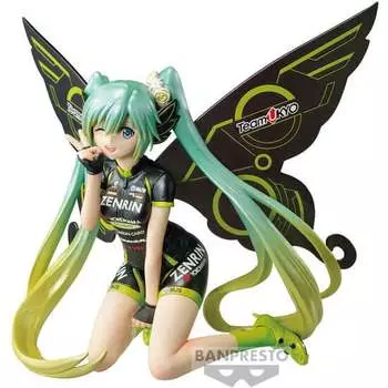 Фигурка Miku Racing 2017 Team Ukyo Cheering Banpresto Chronicle Hatsune Miku Racing 13см