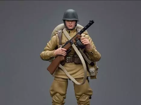 Фигурка Military Figures WWII Soviet Infantry 1/18 Scale Action Figure Joytoy