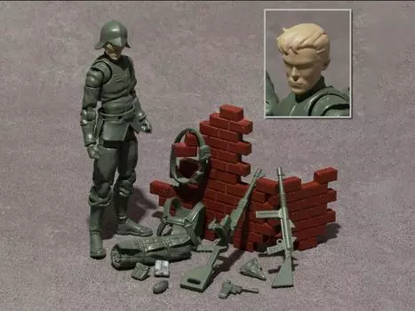 Фигурка Mobile Suit Gundam G.M.G. Professional Principality of Zeon Army Soldier 01 1/18 Scale Figure Megahouse