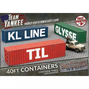 Фигурка Modern: 40Ft Shipping Containers (X3)