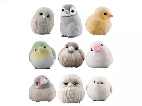 Фигурка Mofumofu Fluffy Tenori Friends Birds Box of 12 Random Figures Bandai Spirits