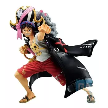 Фигурка Монки Д. Луффи из фильма One Piece красная - итибансё 13см Inna marka