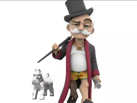 Фигурка Monopoly Off_Werk Series Mr. Monopoly Limited Edition Figure Hasbro