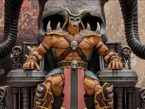 Фигурка Mortal Kombat Shao Kahn (Deluxe Ver.) 1/12 Scale BBTS Exclusive Action Figure Storm Collectibles