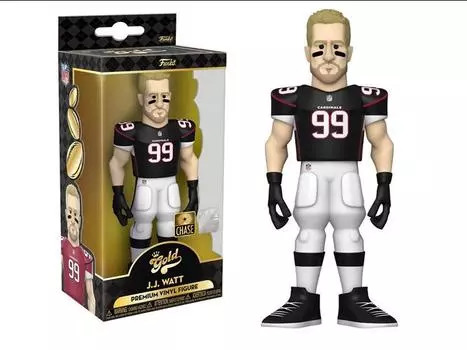 Фигурка NFL: Arizona Cardinals Gold J.J. Watt 5-Inch Premium Vinyl Figure (Chase) Funko