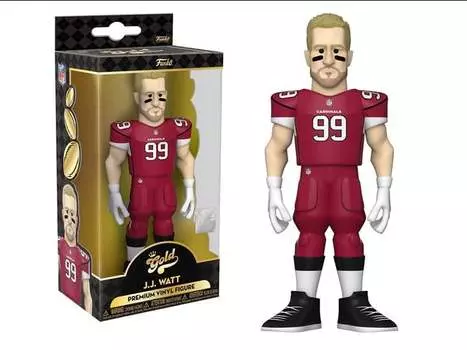 Фигурка NFL: Arizona Cardinals Gold J.J. Watt 5-Inch Premium Vinyl Figure Funko