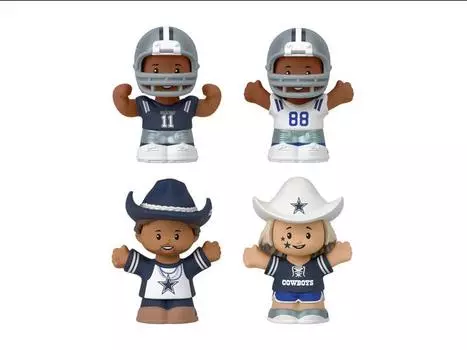 Фигурка NFL Little People Collector Dallas Cowboys Four-Pack Fisher-Price