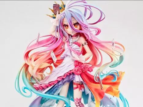 Фигурка No Game No Life KD Colle Shiro (Dress Ver.) 1/7 Scale Figure Kadokawa