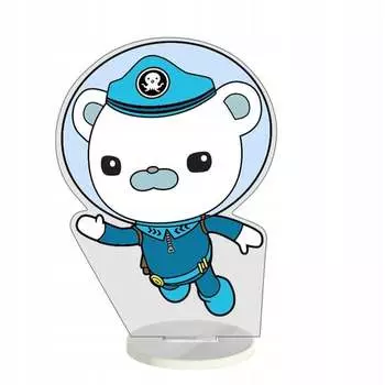 Фигурка Октонавты Тедди Мишка Капитан Коллекционная 15см Plexido