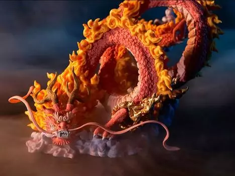 Фигурка One Piece Ichibansho Momonosuke (Great Dragon Change) (Onigashima) Bandai Spirits