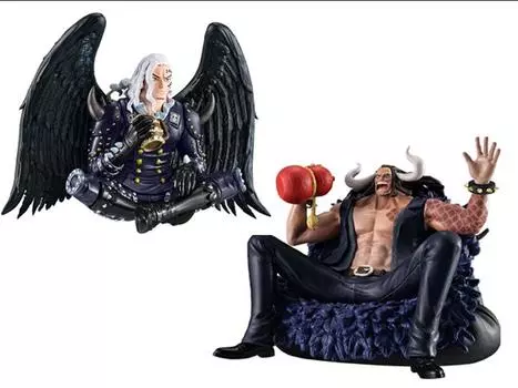 Фигурка One Piece Suwarasetai Real Kaido and King Two-Pack Bandai Spirits