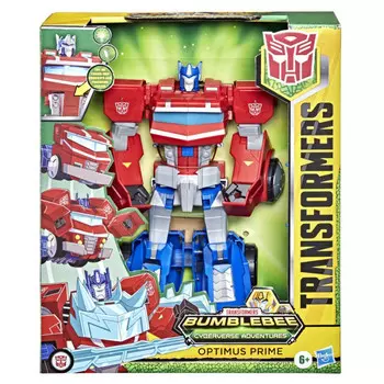 Фигурка Оптимуса Прайма Transformers Cyberverse Roll and Change Hasbro