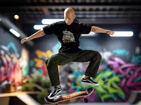 Фигурка Palm Hero Simply Fun Series The Skateboarder 1/12 Scale Figure Did